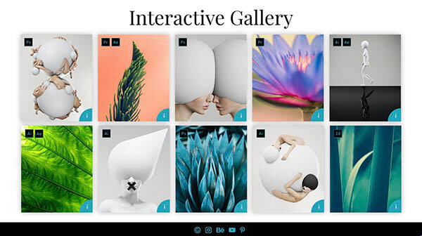 Interactive Interactive gallery template