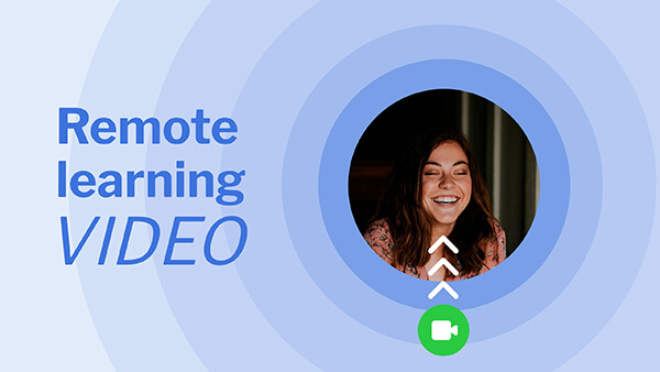 Interactive Remote learning video template