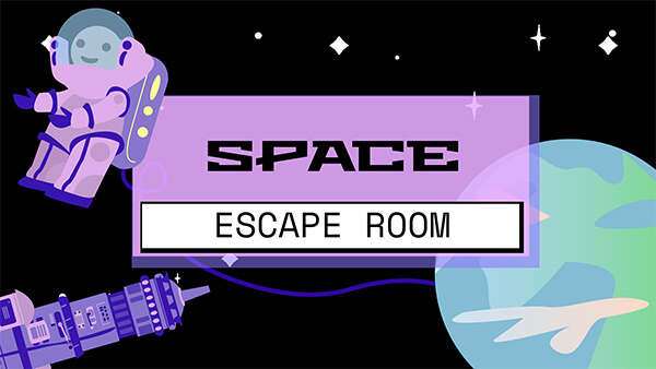 Interactive Space escape room template