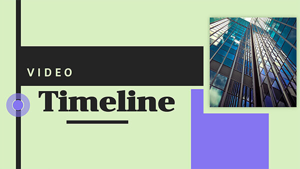 Interactive Timeline video template