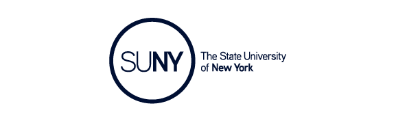 Logo of SUNY, State University of New York, where Genially is used
