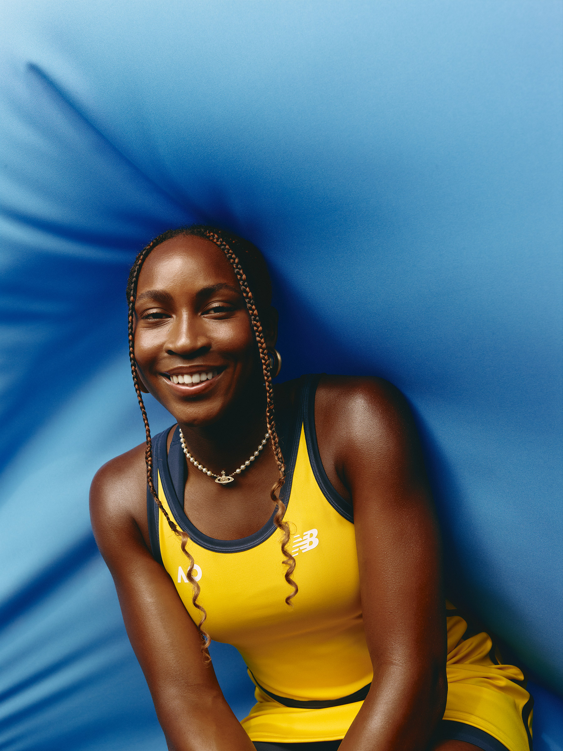 Gauff, ranked No. 3 in the world, photographed in Melbourne on Jan. 9