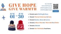 Bring hope and warmth with WinterHope this June