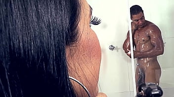 sexo no banheiro, Alessandra Marques, porno brasileiro, big tits