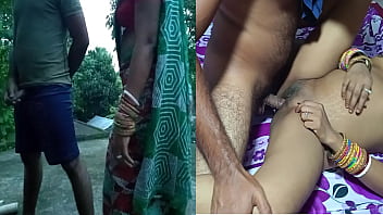 village bhabhi, bangla sex, outdoor pissing, big boobs