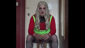 dame right i would drop to my knees for you, Markus Dupree, filling up my tube with my own piss, sissy crossdress