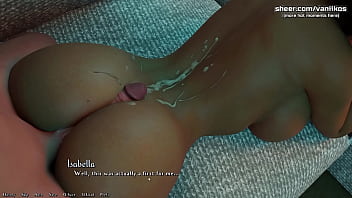 being a dik, cum in mouth, eating pussy, porn game