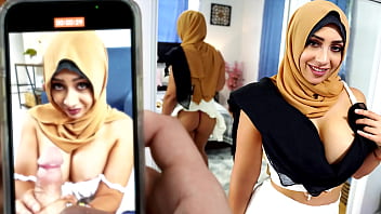 big cock, Peter Green, hijab woman, big tits