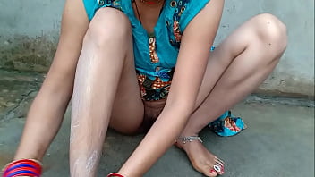 hindi sex, desi girl, outdoor, first time
