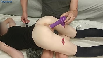 testing toy, bestvibe, pussy stretching, stepsister