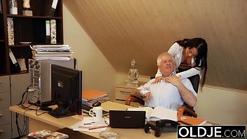 office, secretary, fucking, oldje
