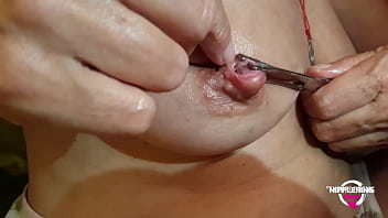 pierced tits, nipple piercings, see through, horny