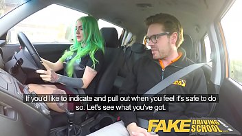 big ass, funny, car sex, fake driving school