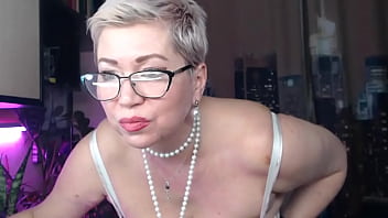 big dildo, russian sexwife, wet mature pussy, big boobs