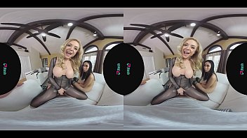 vr 180, threesome, virtual reality, Nina Hartley