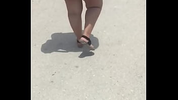 bbw, big ass, walking