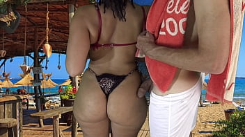 public, candid ass, touch ass, colombian