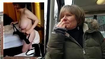 big tits, public, mature, granny