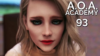 aoa academy, gameplay, busty, blonde