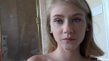 shaved pussy, teenporn, cum shot, necklace