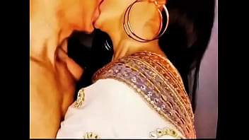 gandi baat, desi bivi, white saree, how to kiss wife
