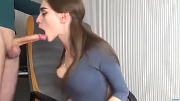 cleavage, cum, blowjob, licking