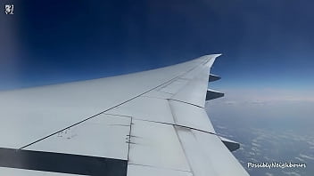 almost got caught, risky blowjob, possiblyneighbours, sex on a plane