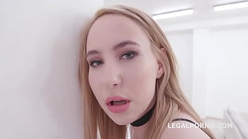 russia, double penetration dp, blonde, anal creampies