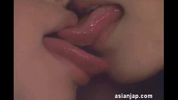 asian, cum, making, kiss