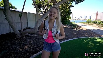 blonde, public, natural tits, Addie Andrews