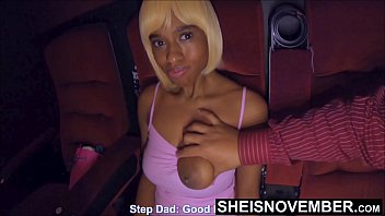 sheisnovember, hard nipples, cinema, black dad