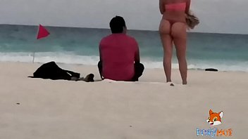 cuckold, esposa, playa, cornudo