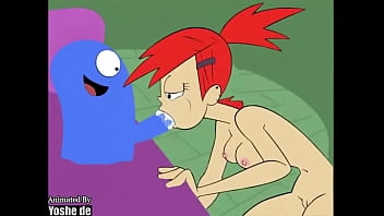animated, foster home for imaginary friends, blowjob, gif