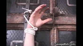 savage, bondage, Rick Savage, blonde