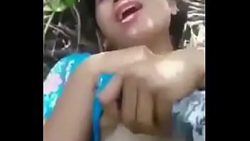 fingering, pussy, outdoor, boobs