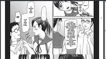 teens, donjishi, threesome, manga