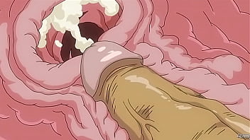 anime, big butt, horny, orgasm