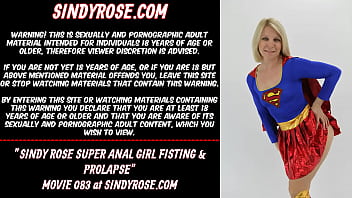 anal, Sindy Rose, super girl, anal prolapse