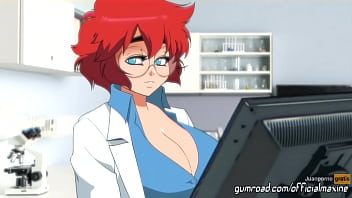 juanpornogratis, doctor, hair red, animated