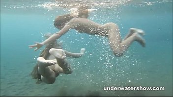 underwater, nudist, poolside, pool