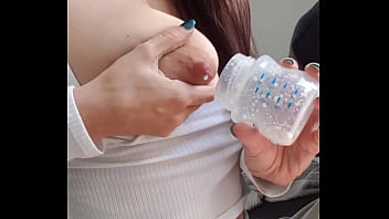 big tits, lactation, breastmilk, pink nipples