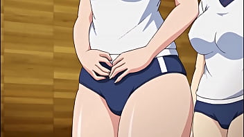 sexy, creampie, anime, big tits