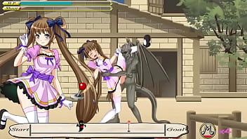 hentai monsters, twintail magic game, hentai monster, monsters sex