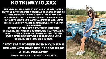 hotkinkyjo, anal destruction, extreme, public