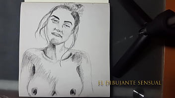 draw, woman, dibujo, art