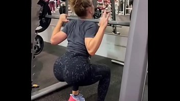 gym, big ass, butt, candid