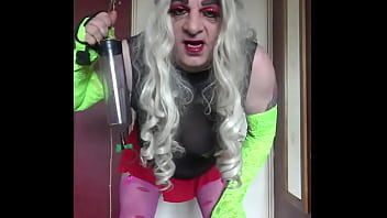 sissy crossdress, still a real cock virgin, asking for your pee and cum in my mouth, Markus Dupree