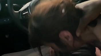 car head, blowjob, throatfuck, sloppy head