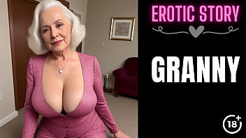 busty gilf, step grandmother, granny, old and young
