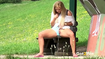czech, amateur, outdoors, girls peeing in public